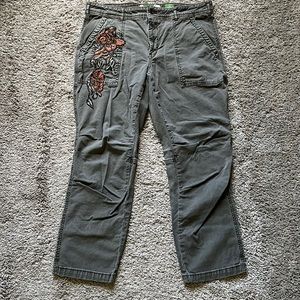 NWOT Anthropologie Wanderer Green Pants - 29P